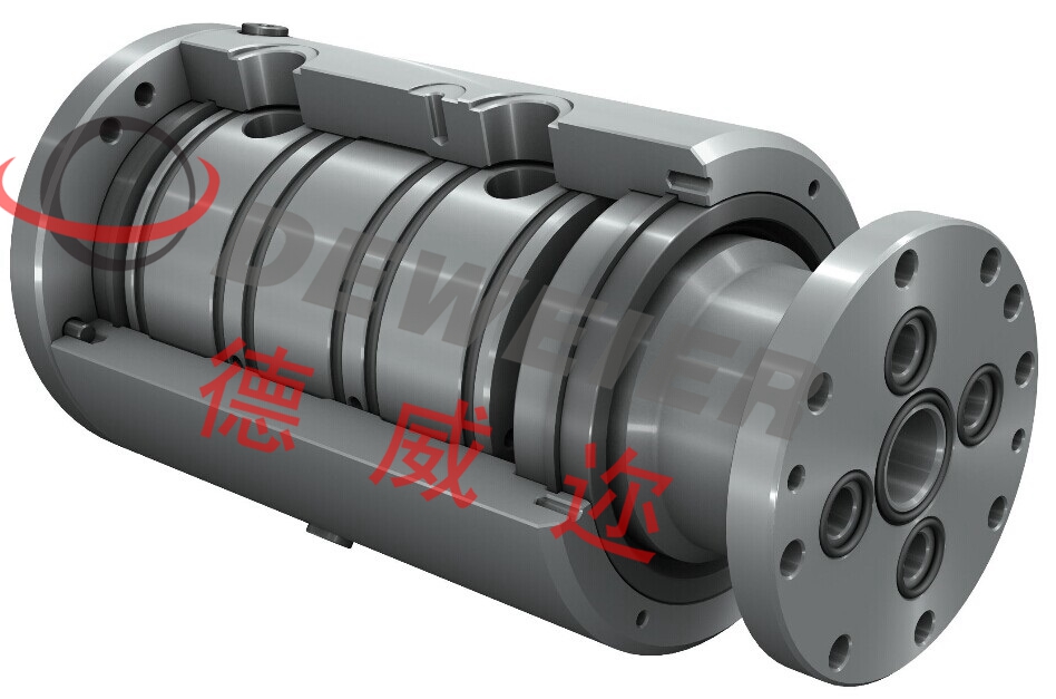 液压多通路旋转接头实拍图